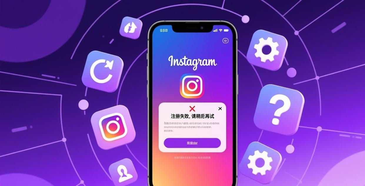 ins注册不了一直报错?最全排查方案